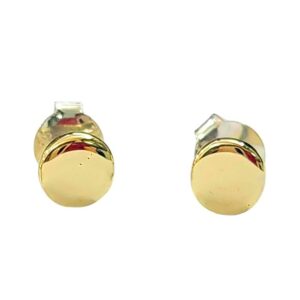 #EA15283test Classic Earstuds - Flat Round Disk 5mm